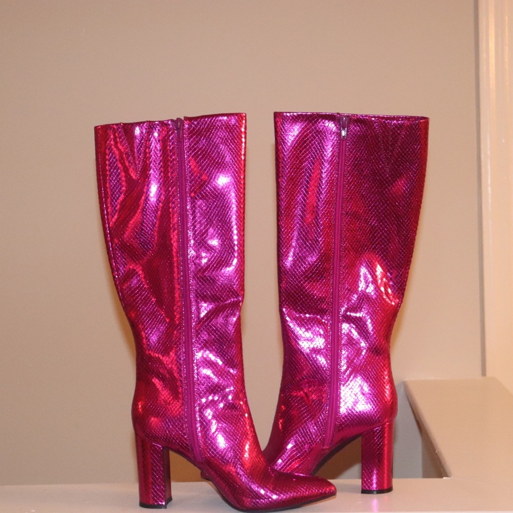 Pink Boots